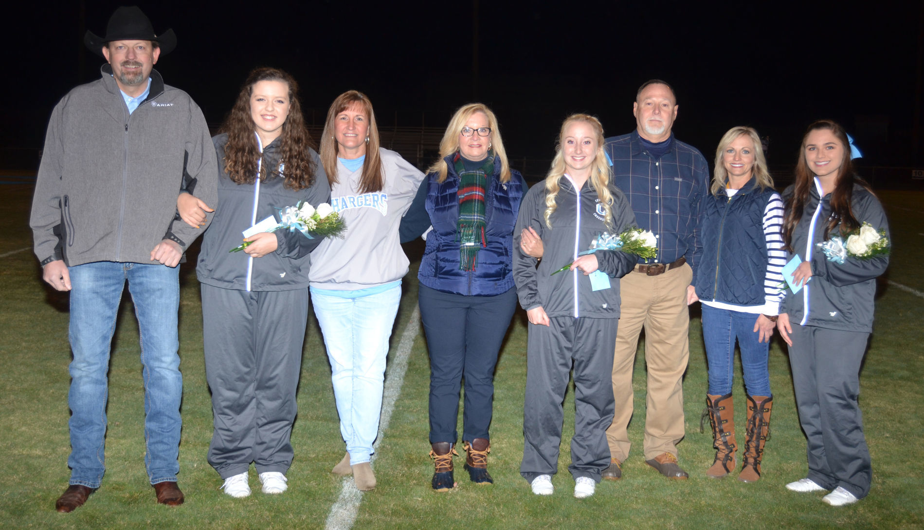 McMinn Central honors senior cheerleaders